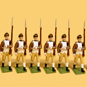 182 Continental Light Infantry Marching