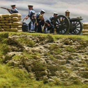 Naval Brigade atop Ft. Pearson on tugela River