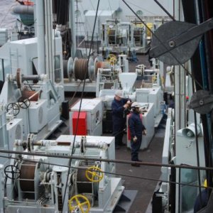 RAS deck on HMCS Preserver.