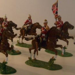 ZULU WAR    IST KINGS DRAGOON GUARDS TROOPERS