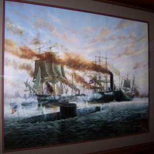 Monitor vs. C.S.S. Virginia by E.D. Walker