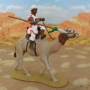 TROPHY   EGYPT and THE SUDAN   TAAISHI WARRIOR ON CAMEL