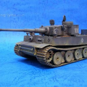 Tiger I, Initial Production 1942, sPzAbt.502 #100 by Wong Chung Ting

http://www.missing-lynx.com/gallery/german/tiger1_wongchungting.html