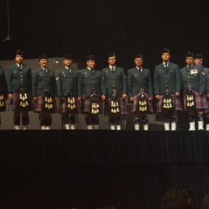 AirCommand pipes and drums from the Nova Scotia Tattoo 2009.I`m on the far right.