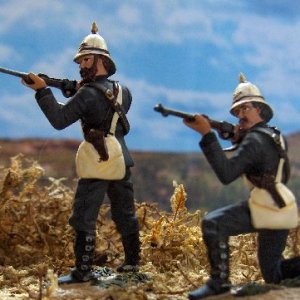 Set 20020 British Natal Mounted Police Firing Line Set #1