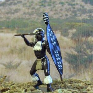 Set 45005 Zulu inGobamakhosi Regiment Throwing Spear