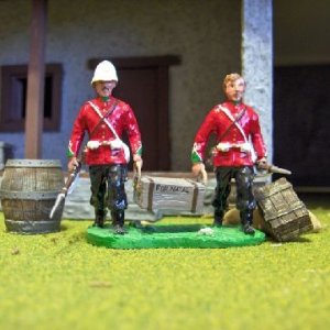 Set Z/2  The Original set of 2 figures carrying ammo $52.00