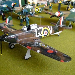 Hawker Hurricane with Open Cockpit