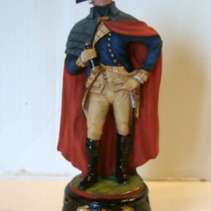 Chas Stadden # 59. George Washington. First issued in the American Revolutionary War Chess set as the American King piece. It was later issued with th