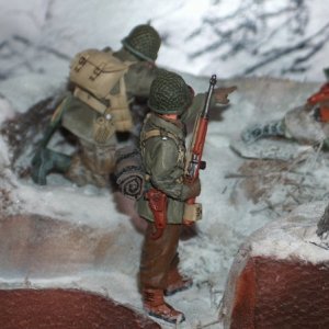 Probing snow Ardennes '44