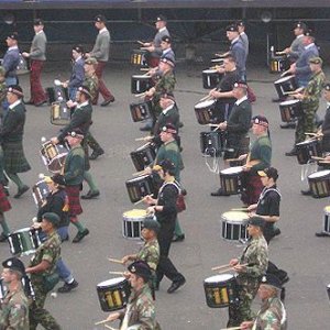 2004 Edinburgh Tattoo.I was a member of the Canadian Scottish at the time.