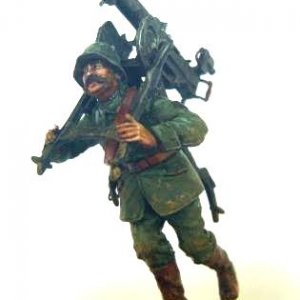 WWI German Soldier with MG08