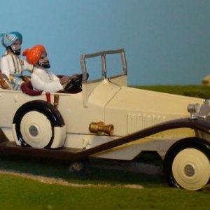 Indian Durbar Set VV-2 - The Maharaja of Bikaners State Car