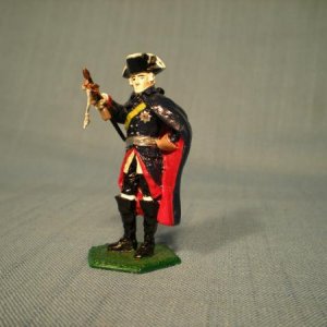 Another figure of Old Fritz, this one by New Hope Models, from their Osprey Men-at-Arms series.