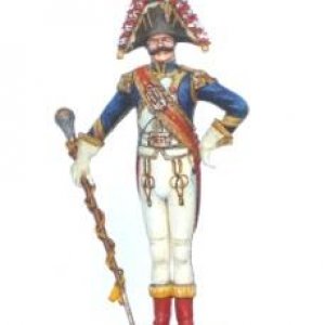 Senot - Drum Major of the 1st Foot Grenadiers Historex figure