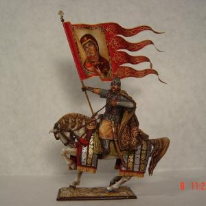 Russian Boyer with icon flag