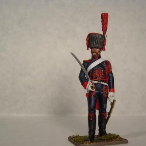 Metal Models: Officer Imperial Guard Horse Artillery