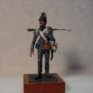 Lasset: Egypt 1798: Light Inf Chasseur (studio paint 1970s)