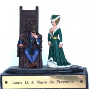 Louis IX and Queen of France