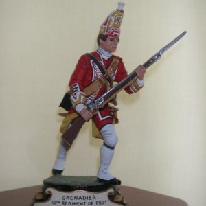 Grenadier 12th Regiment of Foot c1750