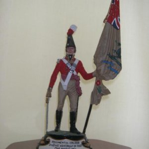 Regimental Colour 3rd (East Kent) Regt of Foot (The Buffs) 1811