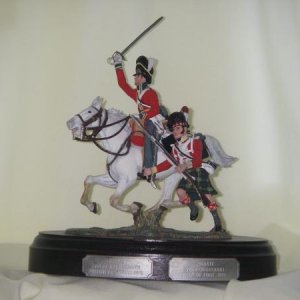 Trooper 2nd or Royal North British Dragoons 1815 & Private 92nd (Highland) Regt of Foot 1815