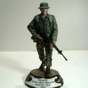 Chas stadden model # 141. Private Royal New Zealand Infantry Regt-1985. ++