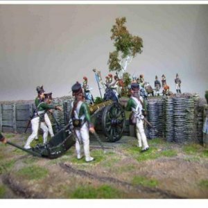 charge carabiniers Borodino