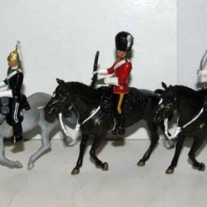 Mounted figures