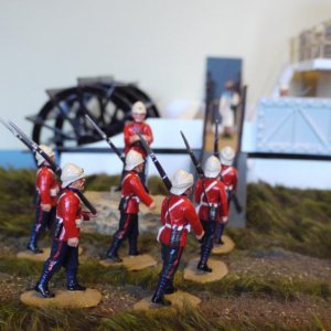 SCOTS GUARDS BOARD SHIP