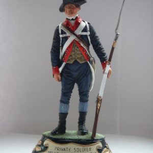 Private Soldier 3rd New Jersey Regiment (Jersey Blues) 1777, Painter K Darby