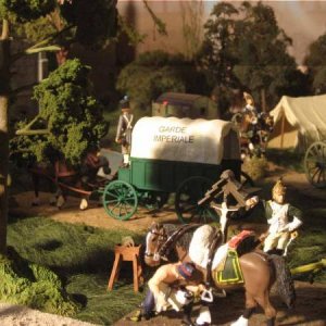 The French camp's farrier at work.