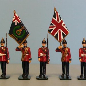 Royal Marine Light Infantry Colour Party RMLICP