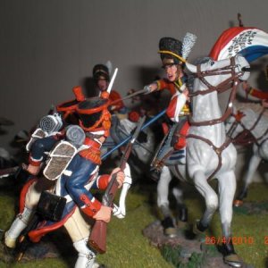 Scots Greys at Waterloo