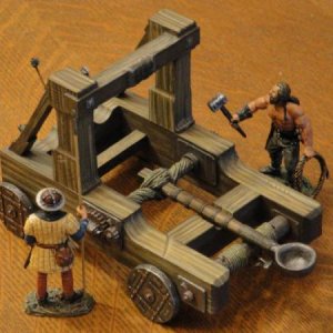 The excellent Conte Collectibles catapult.