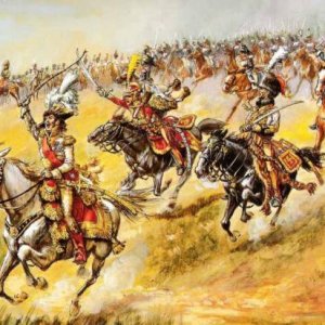 charge murat et cuirassiers