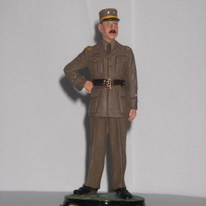 General Charles de Gaulle 1944 - Andrew Stadden figure painted by K. Darby