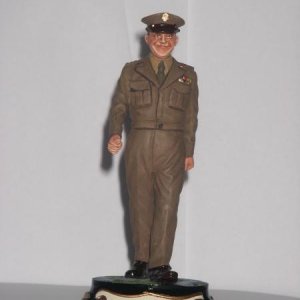 General Dwight D. Eisenhower 1944 - Andrew Stadden figure painted by K. Darby