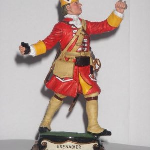 Grenadier, Col Villiers Regt of Marines 1704 - Repaired and painted K. Darby