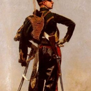 a rank soldier of the 7th hussar regiment large