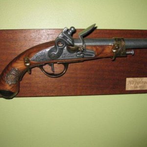 Napoleonic flintlock pistol