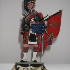 Pipe Major Scots Guards 1937