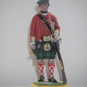 Private Earl of Crawford's Highland Regt 1739