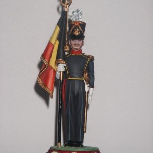 Vaandrig 5th Linie Regiment 1830. Painted by Denise Stadden.