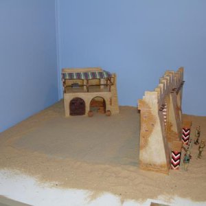 start of desert village