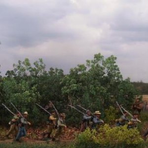 Near the Spangler Farm, Gettysburg