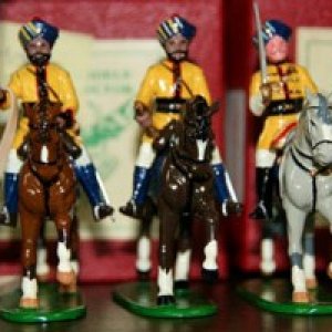 Skinner's Horse, PW 13, officer; PW 15, trumpeter; PW 16, Sowar(lancer)