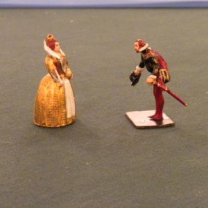 Elizabeth I and Sir Walter Raleigh