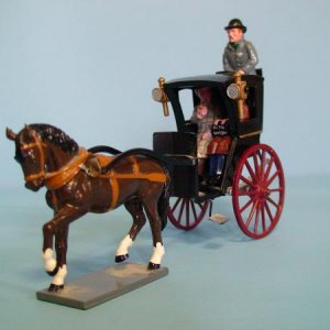 C63 Streets of Old London - Hansom Cab with Dr. Watson & Sherlock Holmes