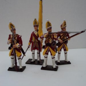 Grenadiers of Abercrombies Regiment fusilier castings